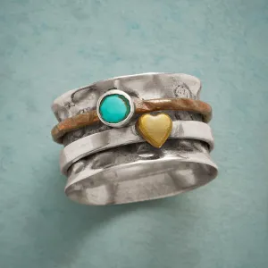 Lighthearted Spinner Ring