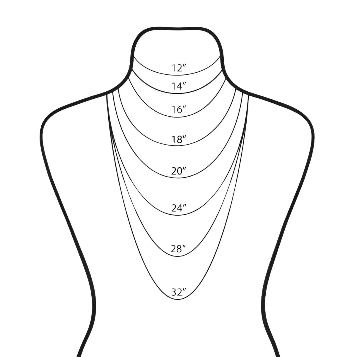 Lloyds Lightweight Cable Chain Necklace - 18k White Gold
