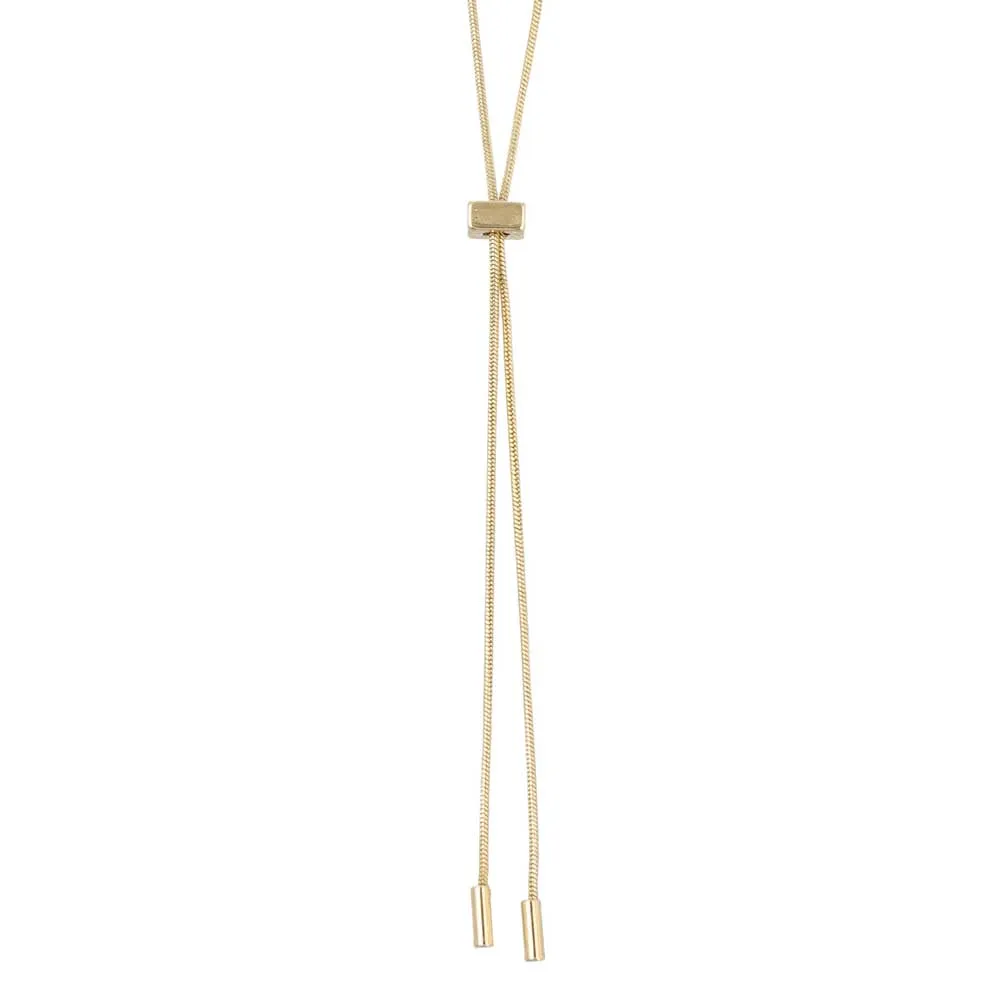 Long Adjustable Lariat Necklace