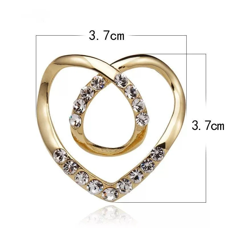 Love Scarf Buckle Geometric Flower Designer Clothing Corner