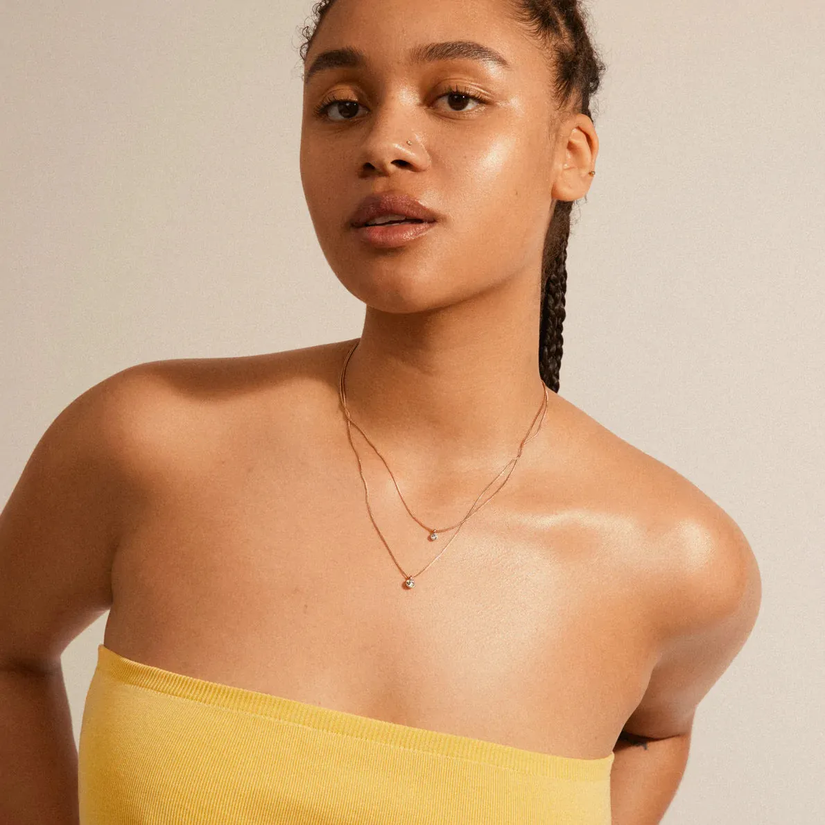 Lucia Rose Gold Plated Necklace