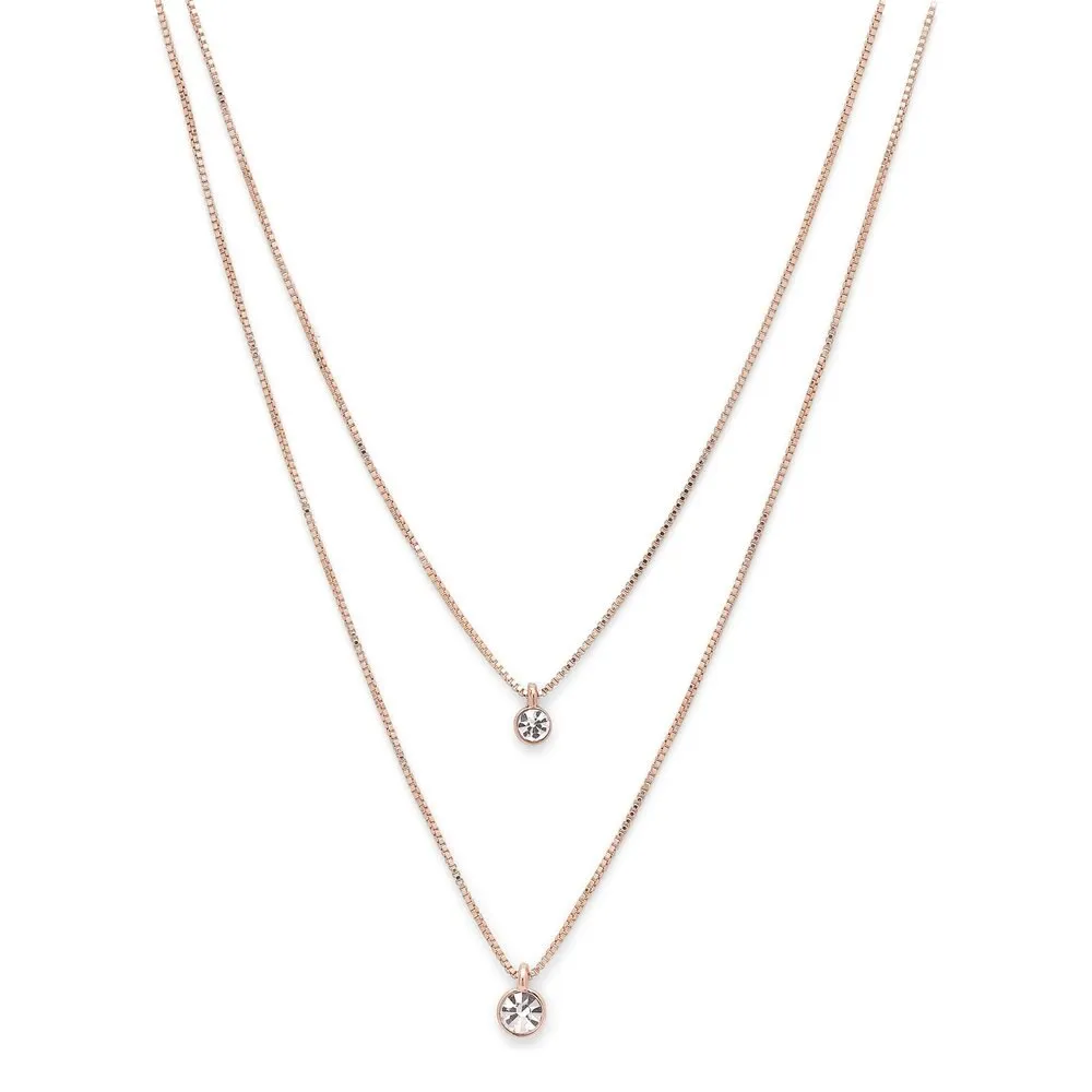 Lucia Rose Gold Plated Necklace