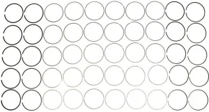 Mahle Original Premium Piston Ring Sets 42222CP.040