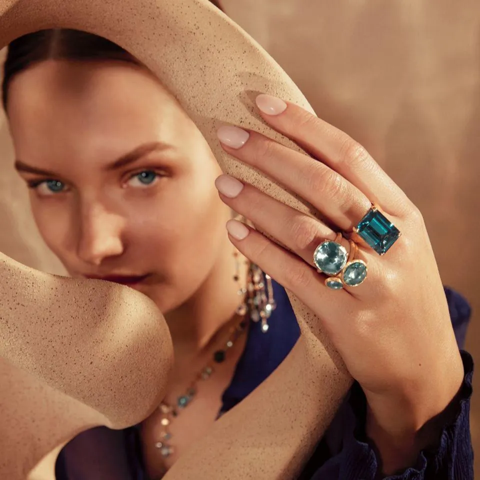Marco Bicego Jaipur Yellow Quartz Cocktail Ring