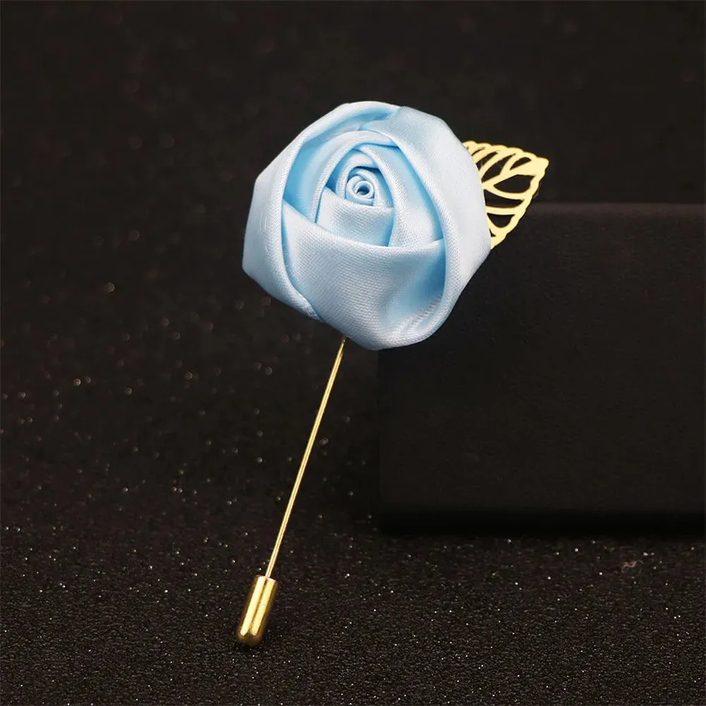 Men’s Flower Brooch