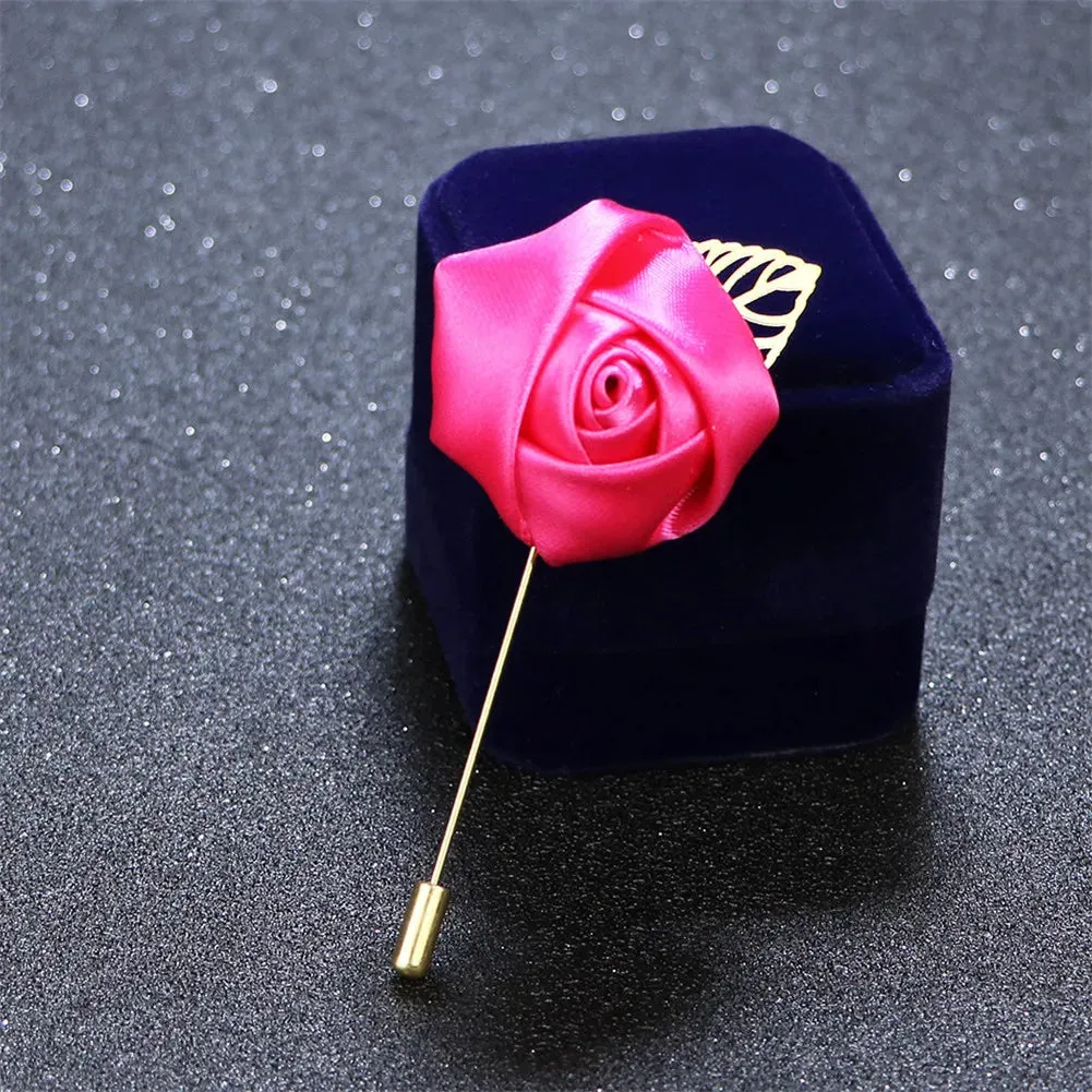 Men’s Flower Brooch
