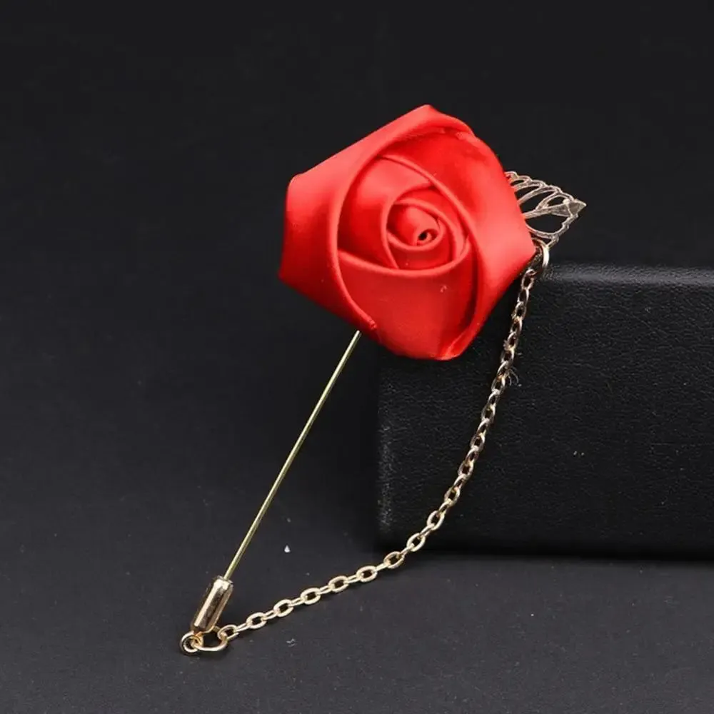 Men’s Flower Brooch