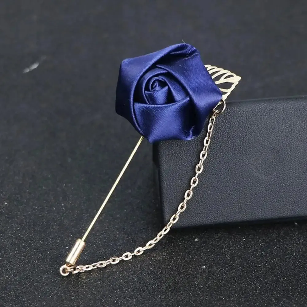 Men’s Flower Brooch