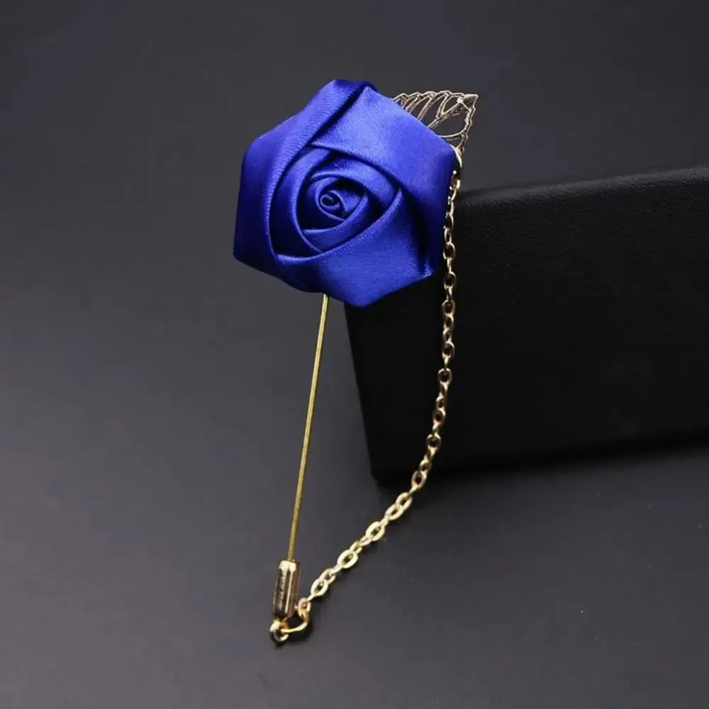 Men’s Flower Brooch