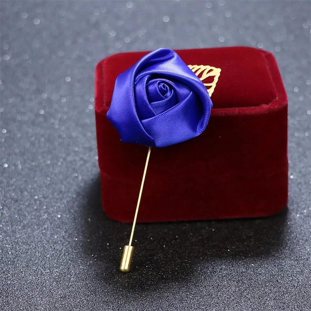 Men’s Flower Brooch