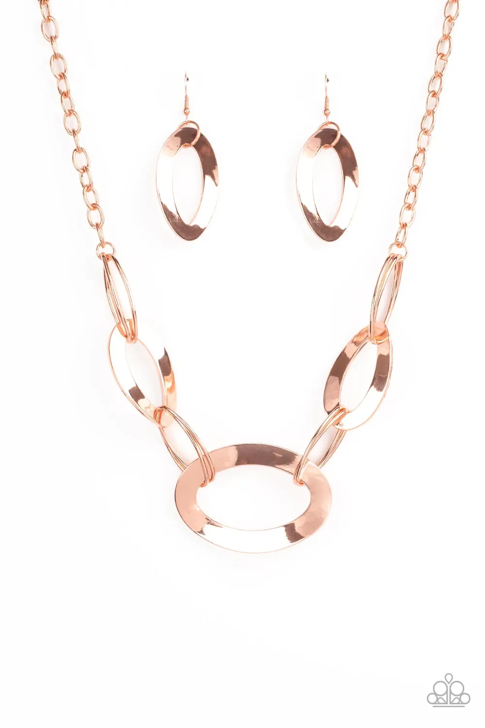 METALHEAD Count - Copper Earrings