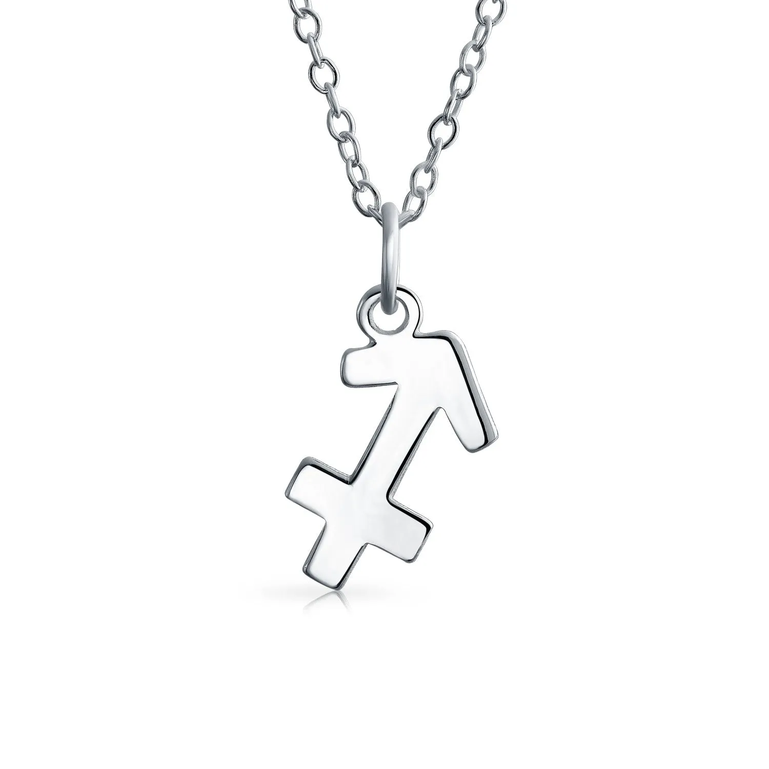 Mini Celestial Zodiac Pendant Necklace in Sterling Silver - Astrology Sign Jewelry