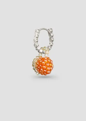Mini Shiny Orange Earring