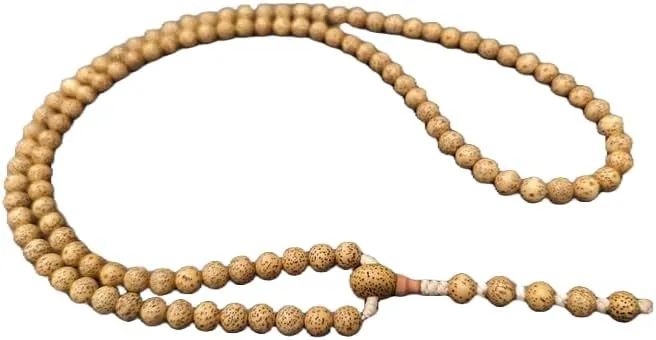 Natural Tibetan Buddhist seed 6mm 108 Mala Beads, Spiritual, Meditation Beads, Reiki, Japa Mala, Buddhist Prayer Beads, Yoga Bracelet, healing beads LKMALA-RRGU-175