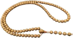 Natural Tibetan Buddhist seed 6mm 108 Mala Beads, Spiritual, Meditation Beads, Reiki, Japa Mala, Buddhist Prayer Beads, Yoga Bracelet, healing beads LKMALA-RRGU-175