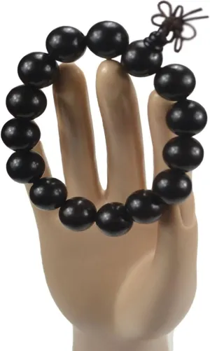 Nature Wooden Buddhist Prayer Beads Bracelets FZ344