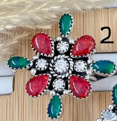 One Of A Kind Holiday Rings
