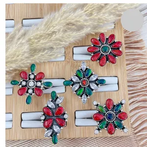 One Of A Kind Holiday Rings