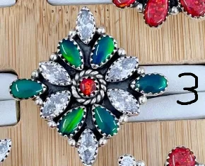 One Of A Kind Holiday Rings