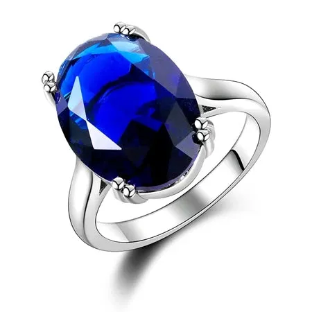 Oval Cut Cocktail Ring