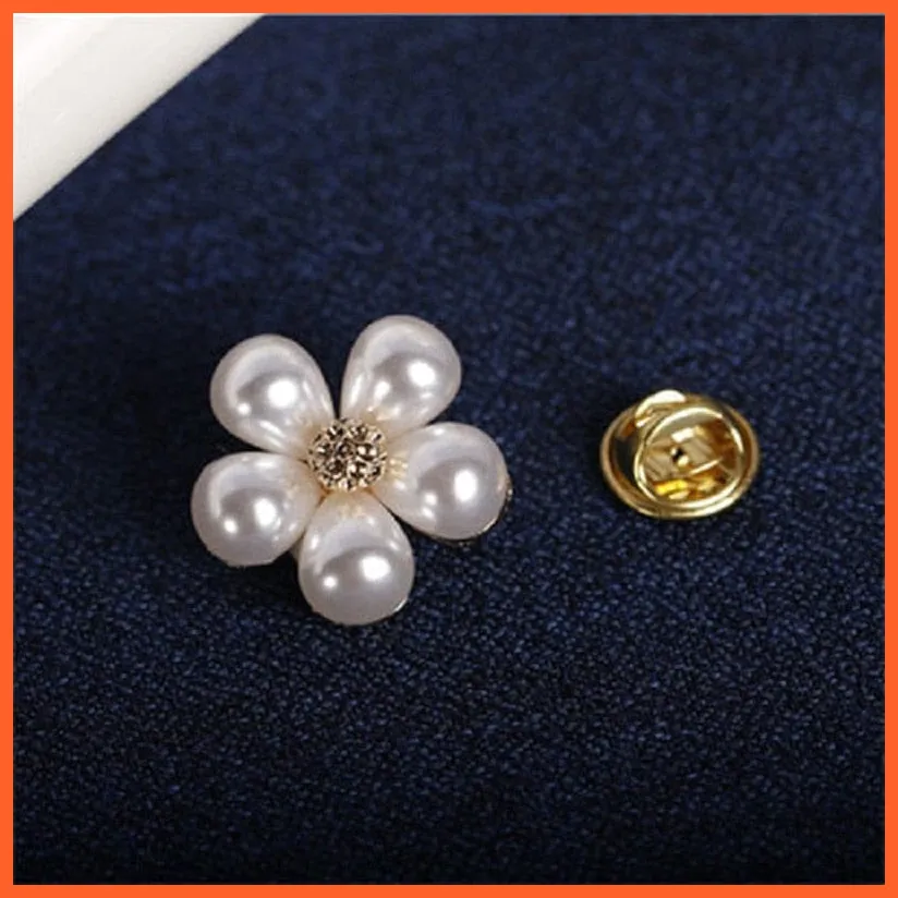 Pearl Brooch For | Clothes Pin Accessories