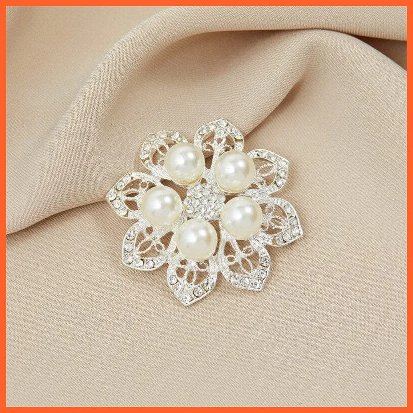 Pearl Brooch For | Clothes Pin Accessories