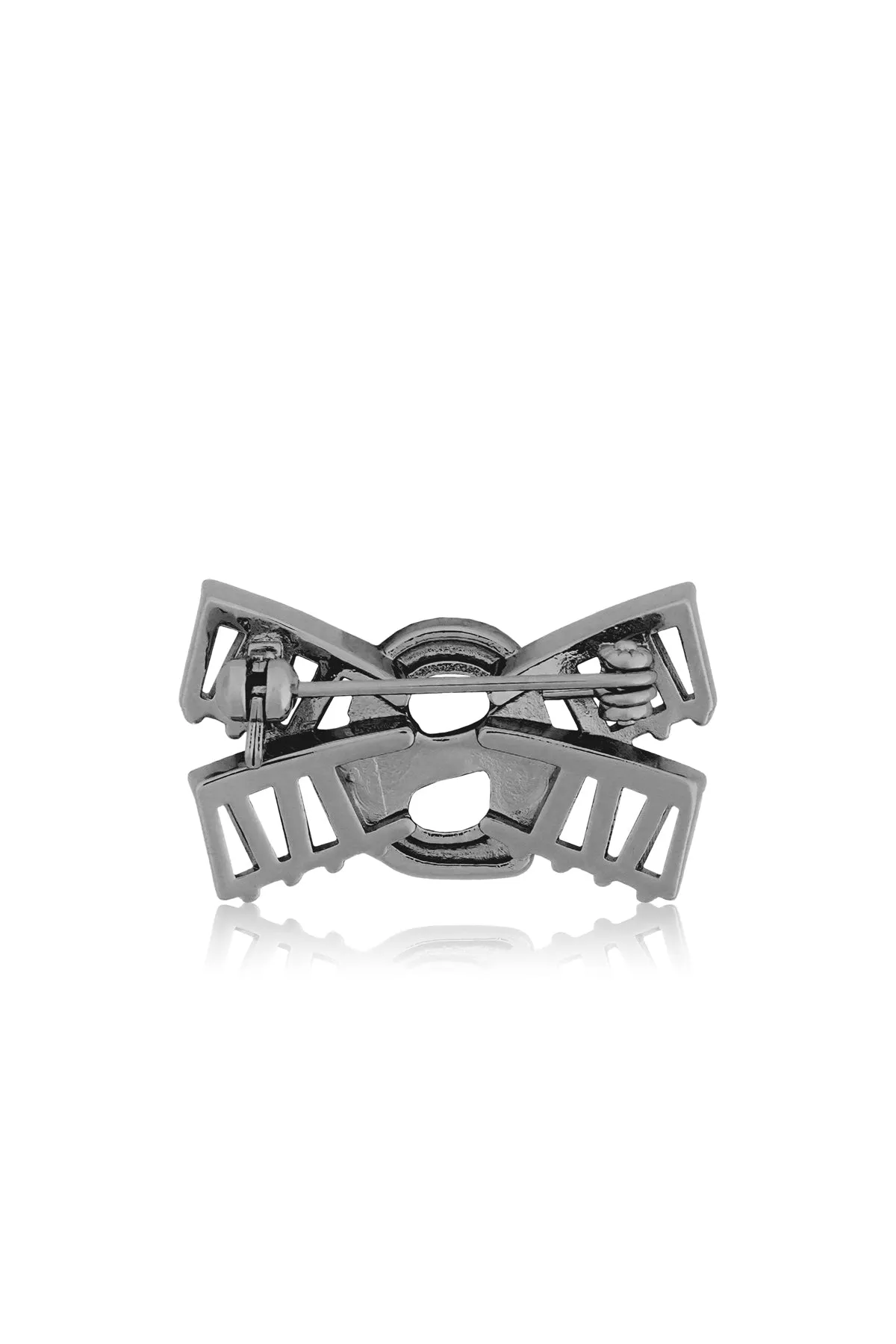 Petite Bow Brooch - Black