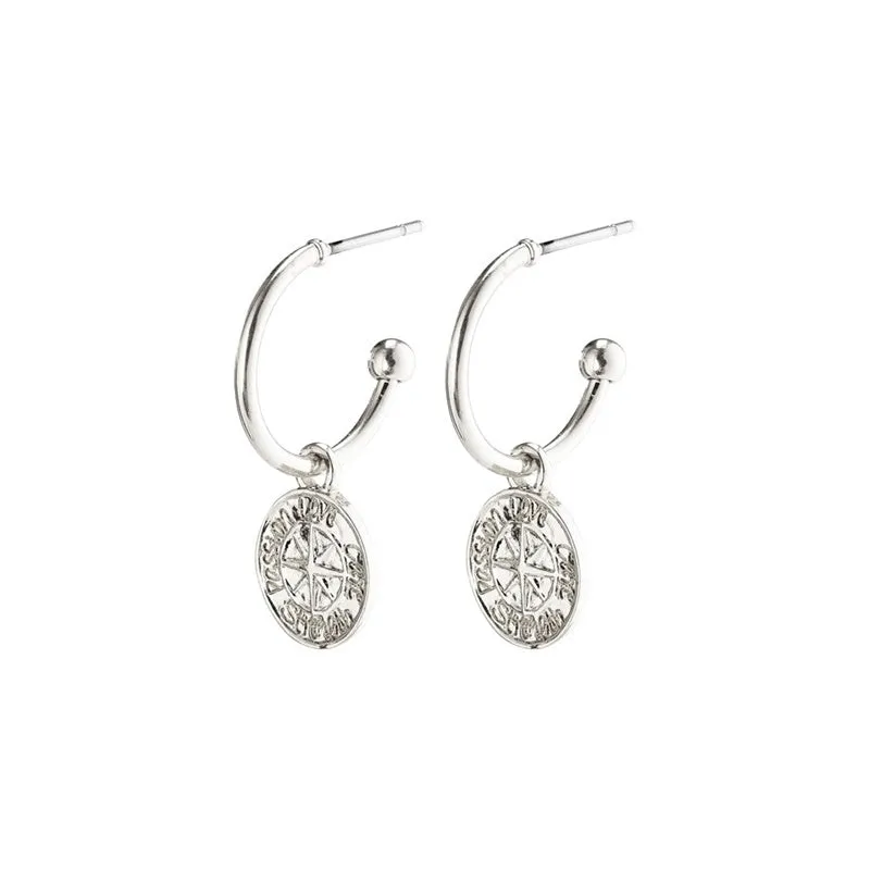 Pilgrim - Gerda Earrings - Silver