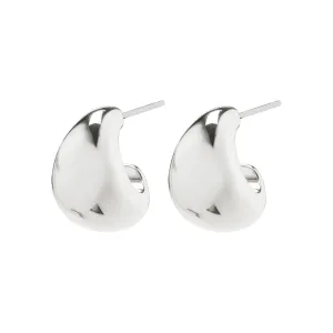 Pilgrim Jewelry ALEXANE Recycled Mini Drop Earrings Silver-Plated
