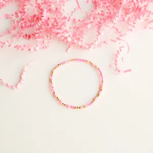 Pink Sprinkle Bracelet - Kid's