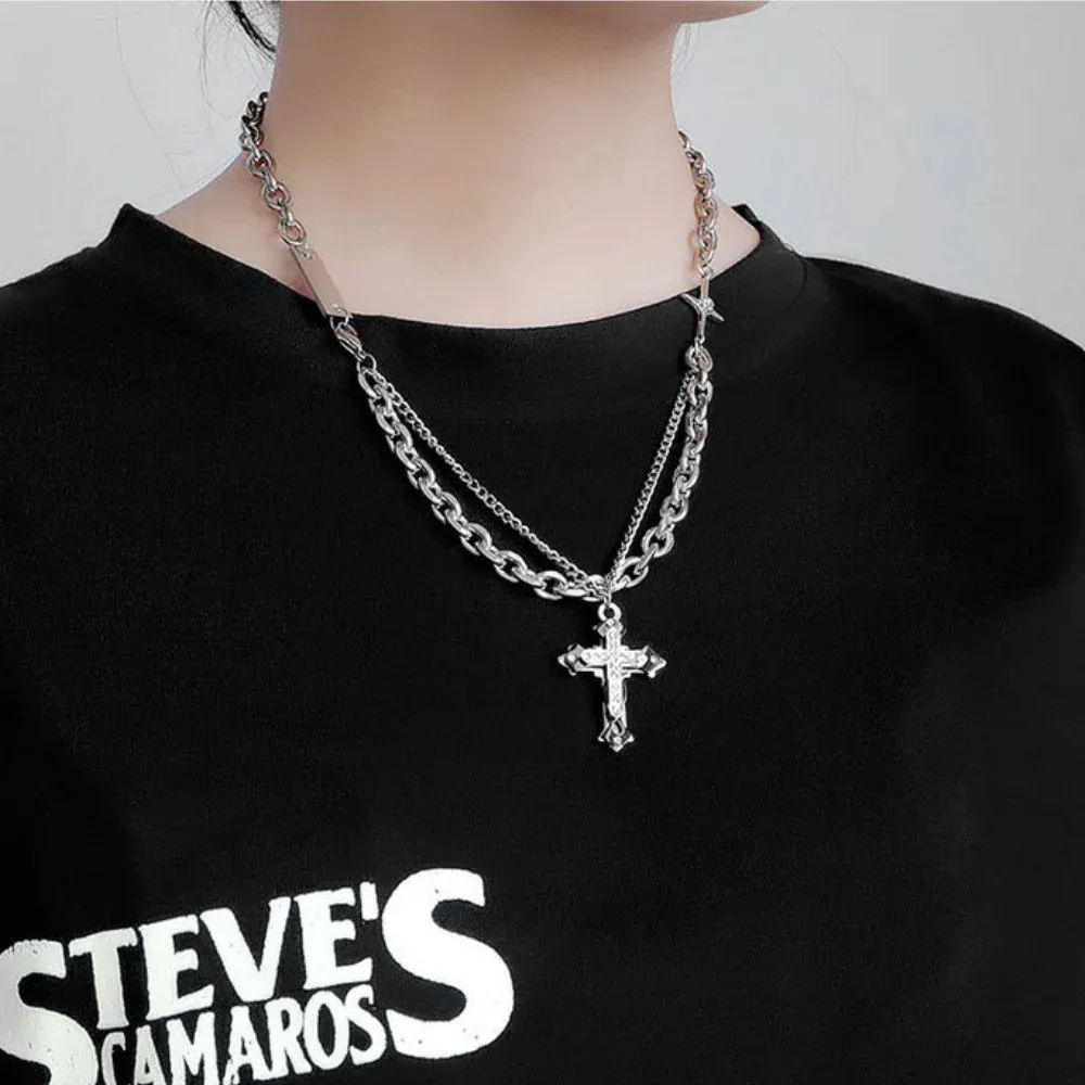 "High Street Cross" Necklaces