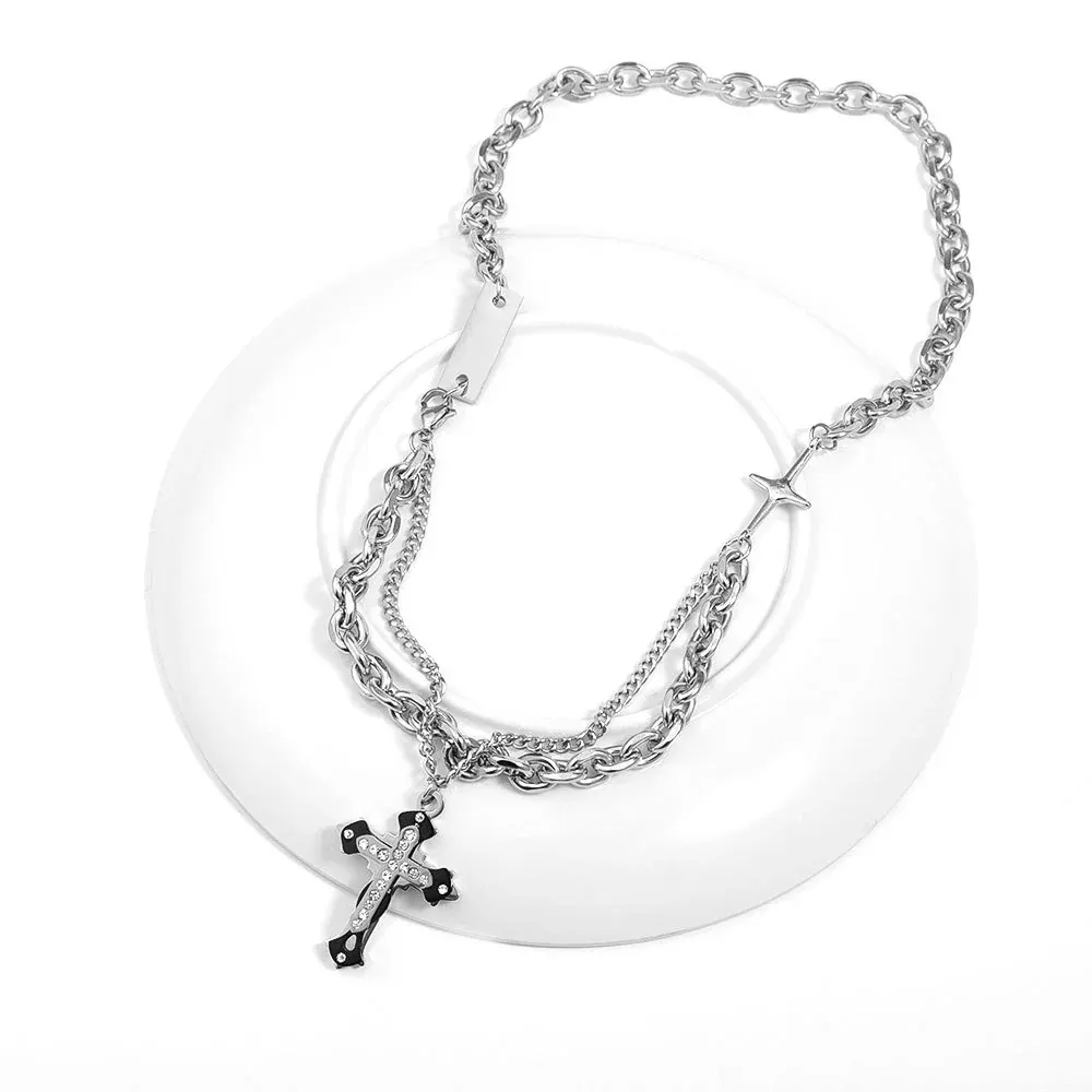 "High Street Cross" Necklaces