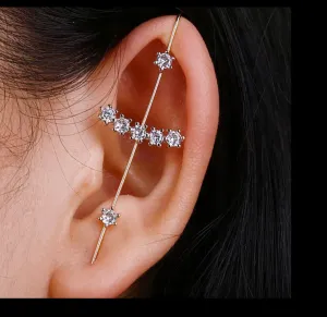 Rhinestone Ear Cuff