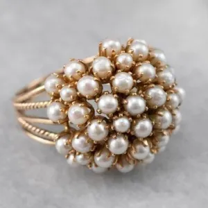Ring Set with Pearls