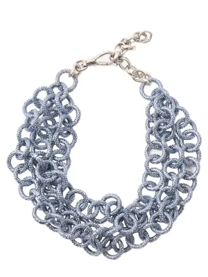 RINGS OF SATURN Bib Necklace