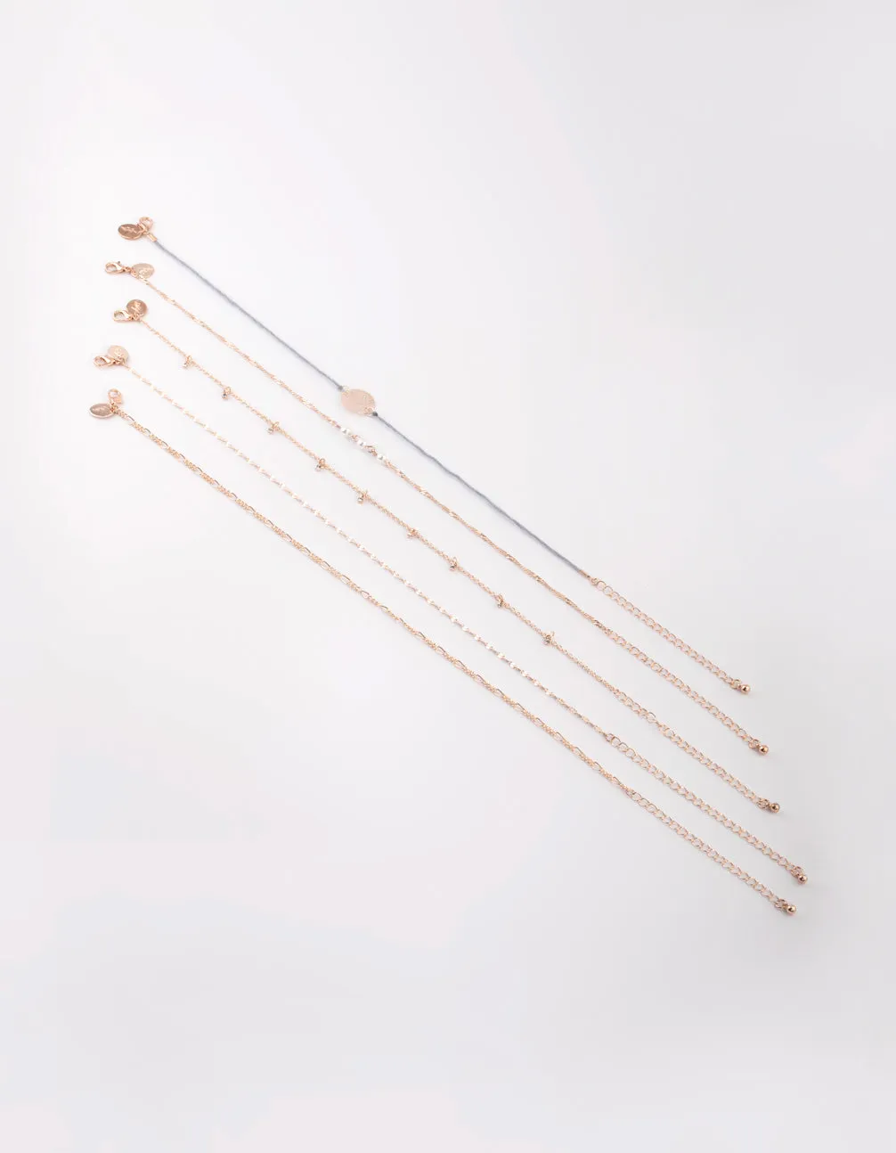 Rose Gold Cord Choker