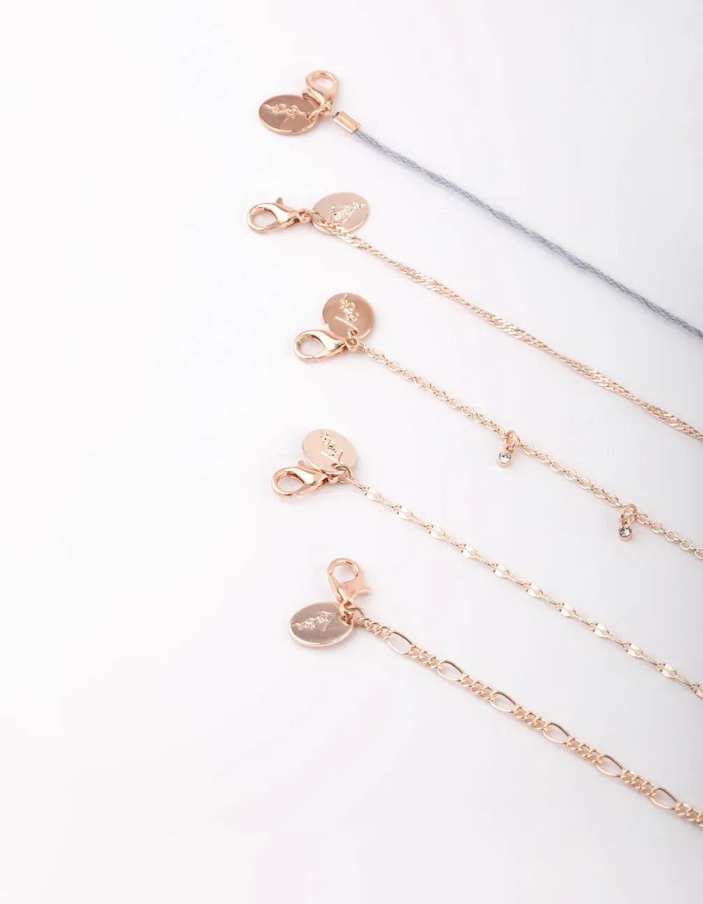 Rose Gold Cord Choker