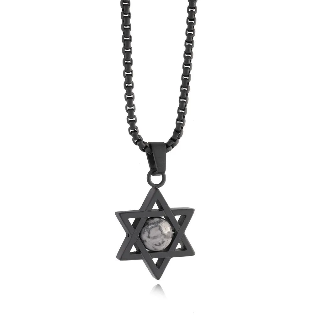 Shield of David Pendant | Italgem Steel