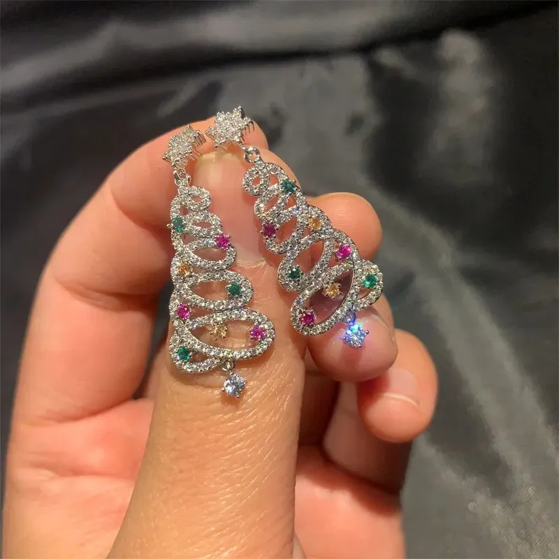 ✨SHINY CHRISTMAS TREE EARRINGS🎄✨
