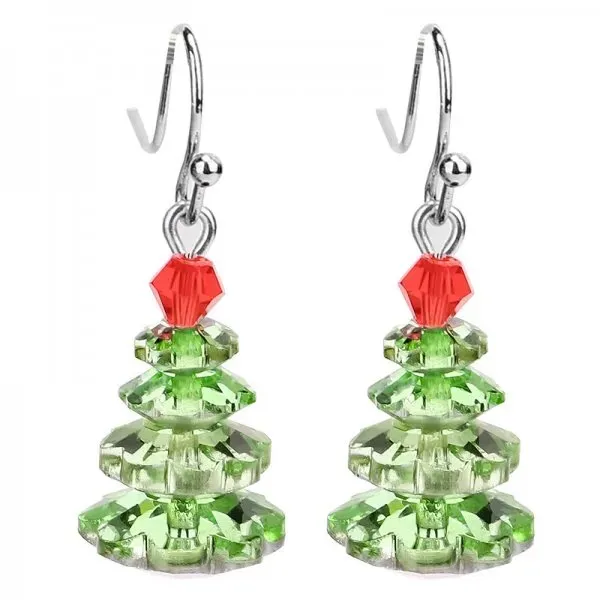 ✨SHINY CHRISTMAS TREE EARRINGS🎄✨