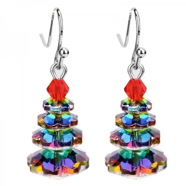 ✨SHINY CHRISTMAS TREE EARRINGS🎄✨