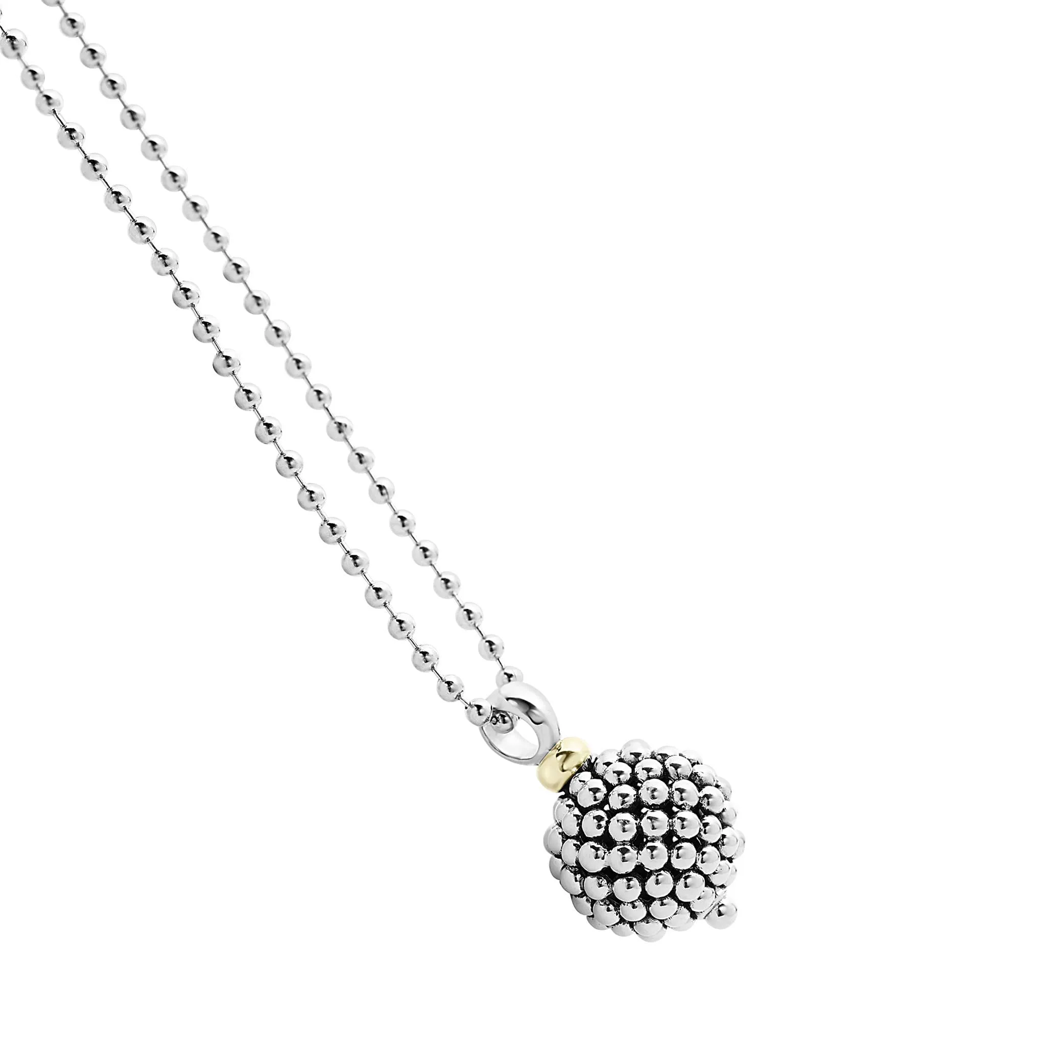 Signature Caviar Caviar Ball Pendant Necklace
