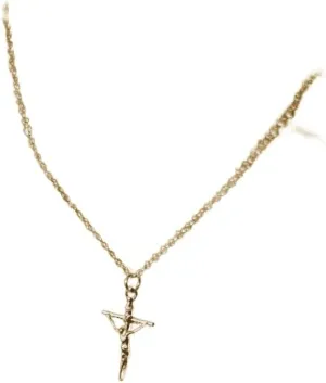 Silver Crucifix Necklace for Women - Cross Necklace for Women, Religious Cross Chain for Catholics, 925 Sterling Silver Necklaces with Crucifix Pendant, Christian Faith-Based Chain Jewelry