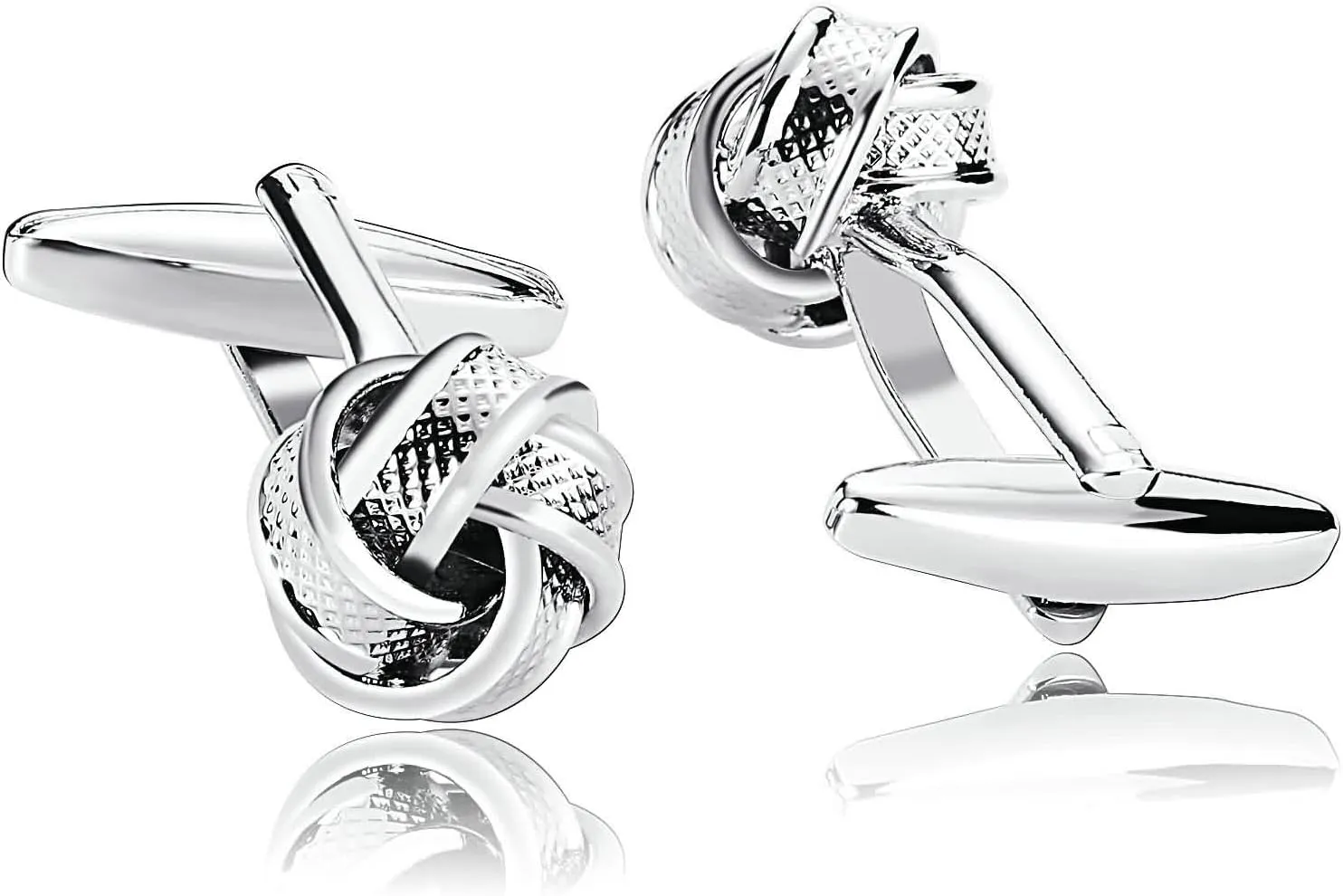 Silver Cufflinks for Men Stainless Steel Engraved Cufflinks, Flower Custom Cufflinks Personalized Cufflinks for Men Men's Cuff Links