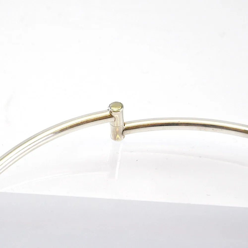 Silver Nail Collar Necklace