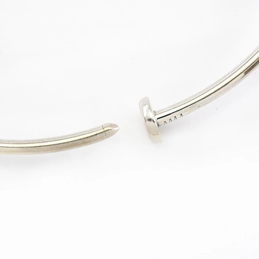 Silver Nail Collar Necklace