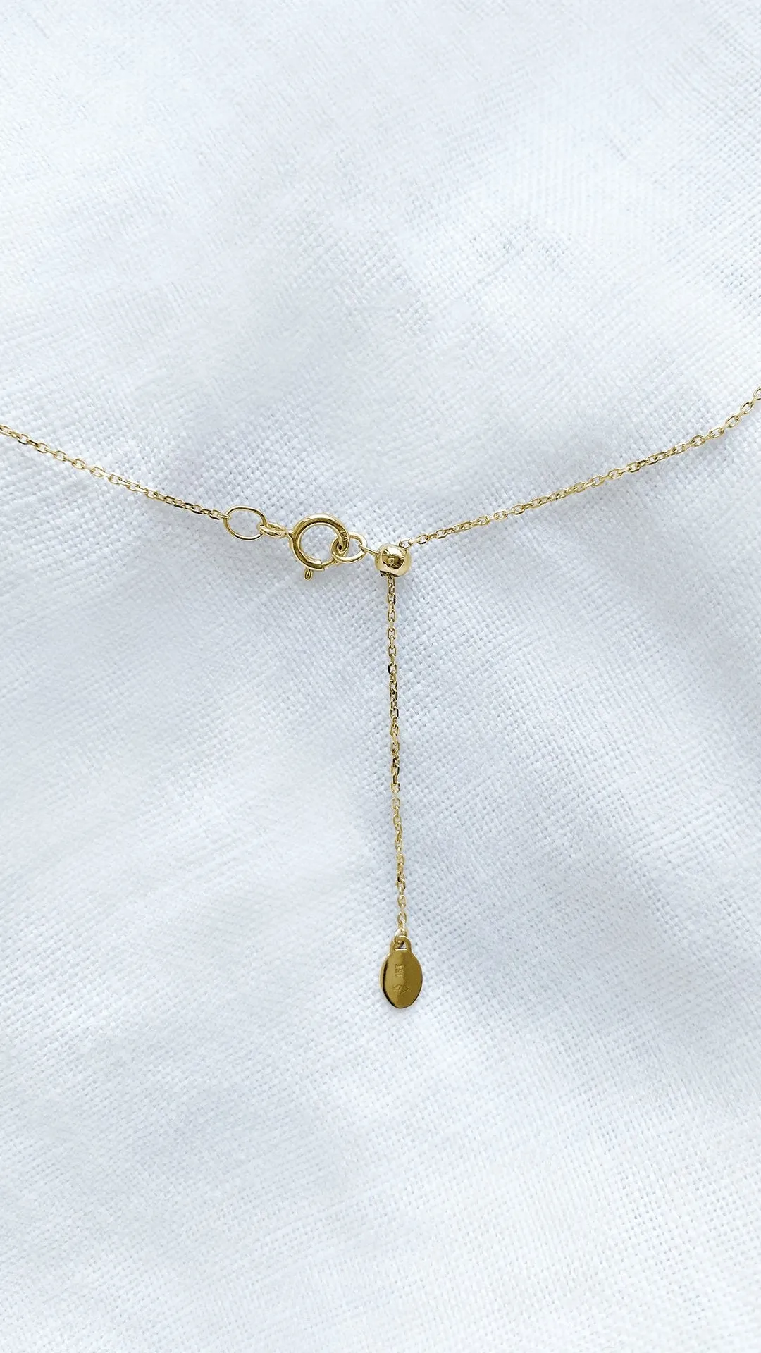 Simone Necklace 0.25ct 18K Yellow Gold