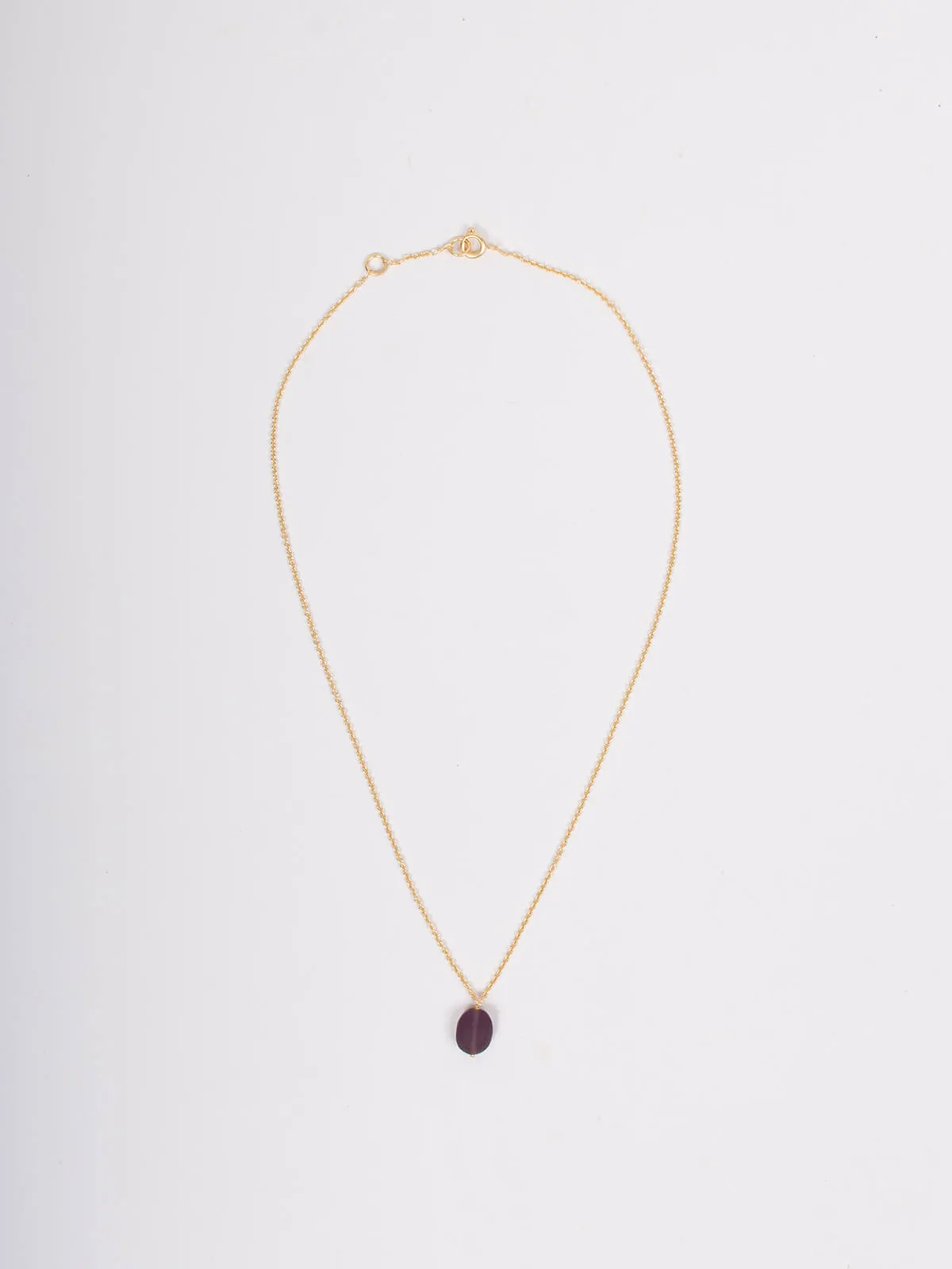 Solo Stone Pendant, Assorted Stones