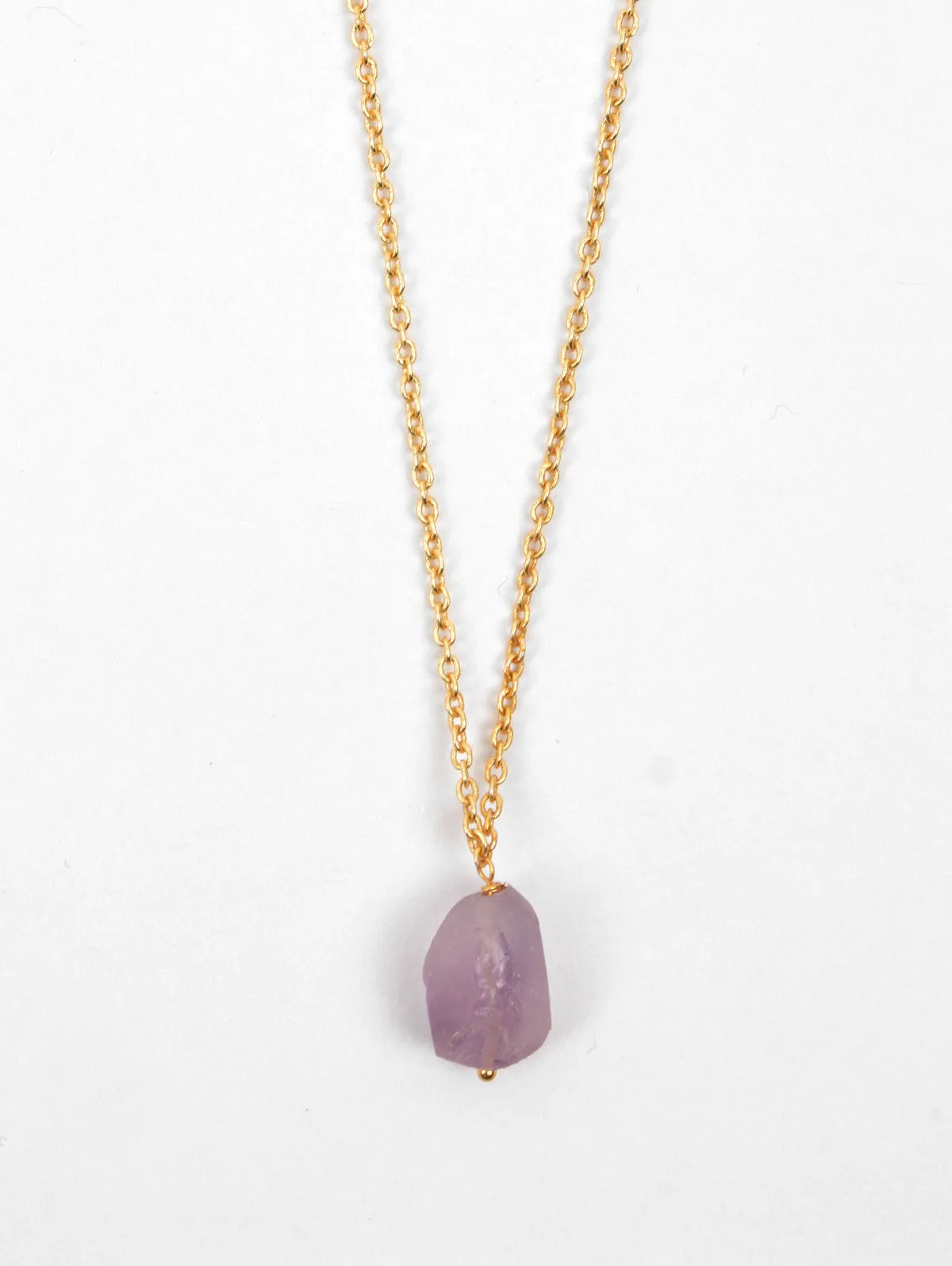 Solo Stone Pendant, Assorted Stones