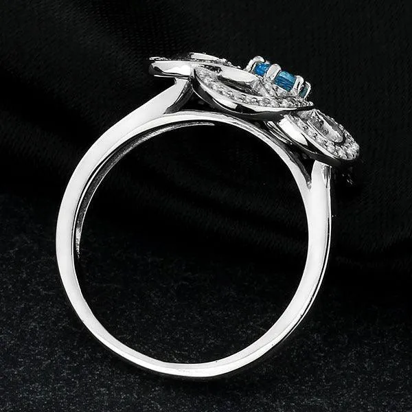Sterling Silver Exaggerated Natural Stone